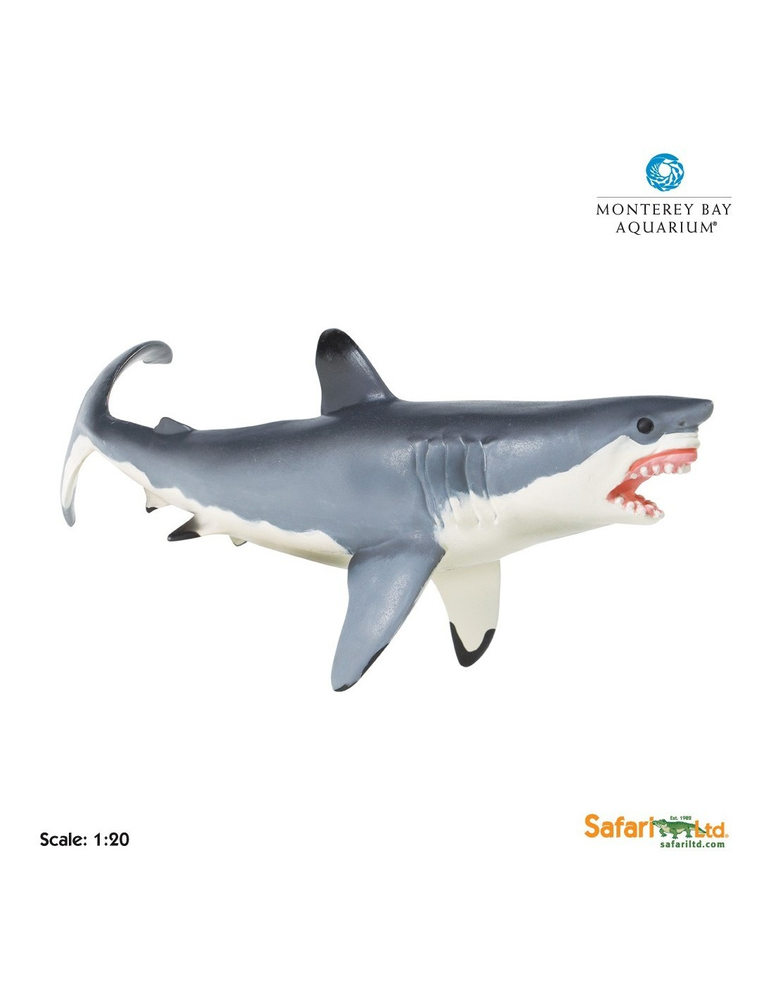 Figurine : Grand Requin Blanc Xl|Éducative Et Pédagogique serapportantà Jeux Gratuit Requin Blanc