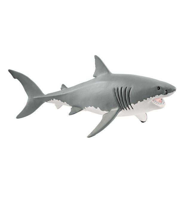 Figurine Requin Blanc Schleich En Multicolore | Galeries destiné Jeux Gratuit Requin Blanc