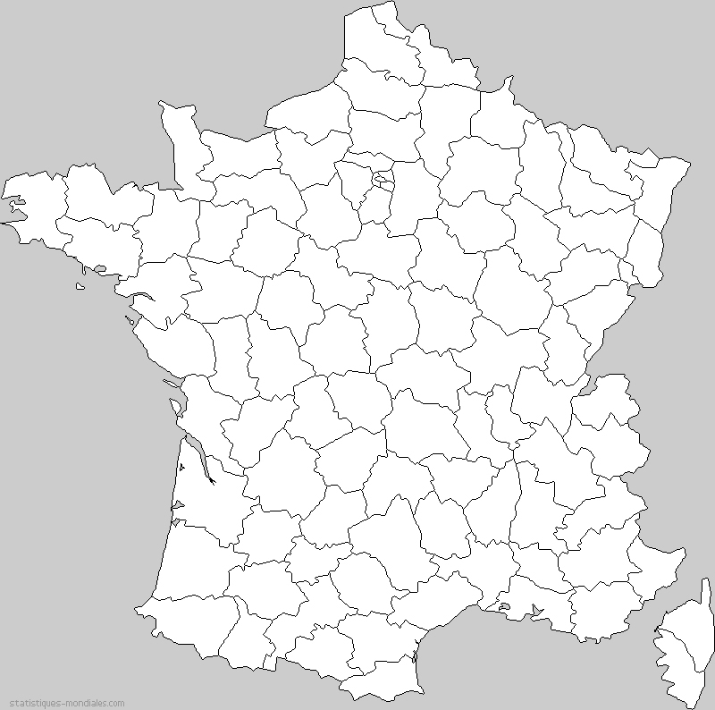 File:carte De France - Wikimedia Commons serapportantà Carte France Région Vierge