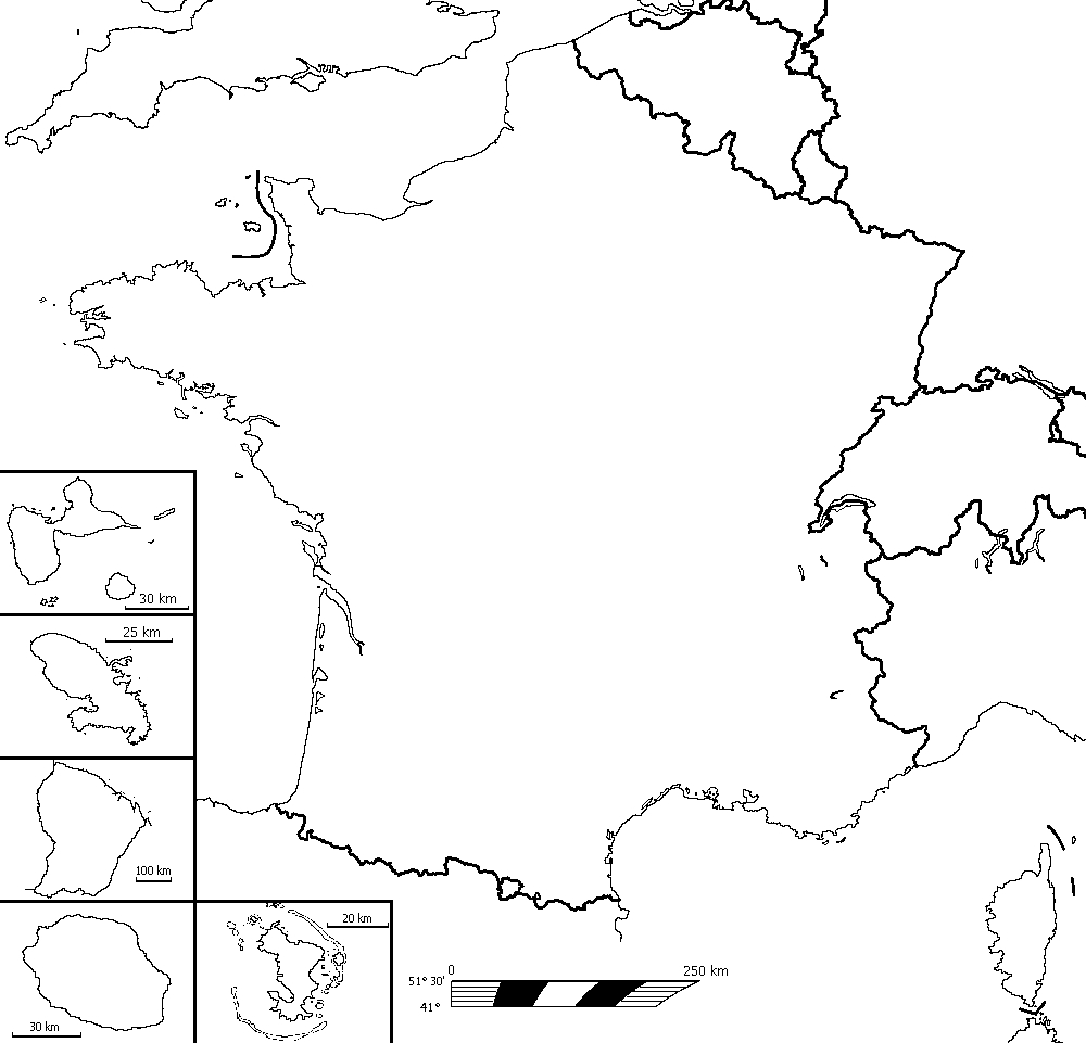 File:france (Fond De Carte) - Wikimedia Commons pour Carte Vierge De La France