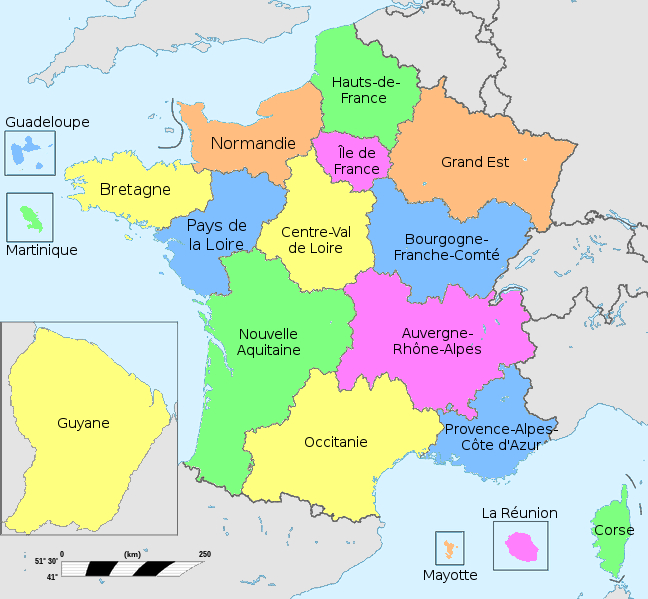 File:régions De France 2017 - Wikimedia Commons intérieur Carte Nouvelles Régions De France
