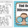 Find And Circle 5 Differences Outdoor Fun - Growing Play destiné Les 5 Differences
