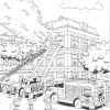 Fireman Coloring Pages - Coloringpages1001 pour Dessin De Pompier À Imprimer