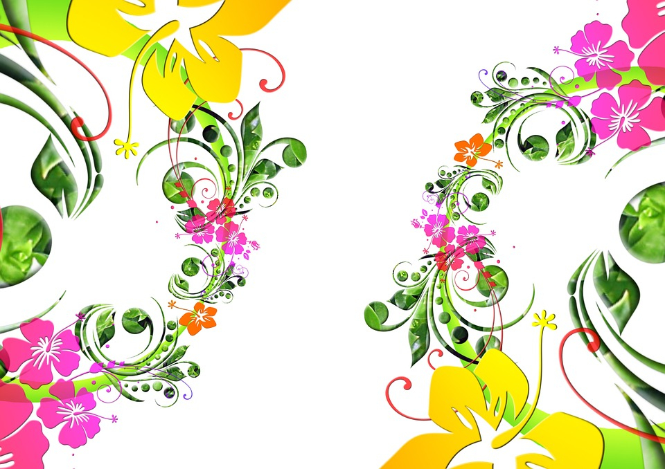 Fleurs Dessin Floral Flora - Image Gratuite Sur Pixabay encequiconcerne Dessin De Fleur En Couleur A Imprimer