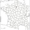 Fond De Carte - France (Frontières, Départements Et encequiconcerne Carte De France Département À Colorier