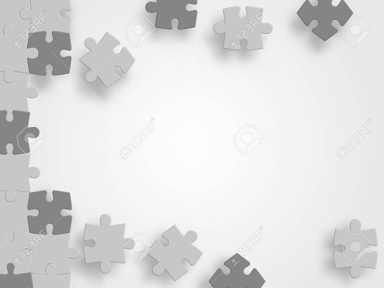 Fond De Vecteur Abstrait Fabriqué À Partir De Puzzle avec Puzzle À Partir De Photo