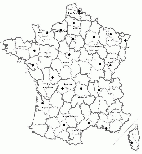 Fonds De Cartes France | Carte De France À Imprimer, Carte serapportantà Carte Des Régions De France Vierge