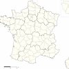 France-Departement-Echelle-Reg-Vierge - Cap Carto dedans Carte De France Des Départements