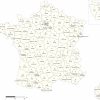 France-Departement-Numero-Noms-Reg-Echelle-Vierge - Cap Carto avec Carte De France Avec Région Et Département