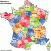 France: Départements Et Régions à Région Et Département France