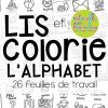 French Alphabet Read And Colour - Lis Et Colorie L avec Apprendre Alphabet Francais