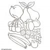 Fruits Et Legumes D Automne Coloriage In 2020 | Fruit serapportantà Dessin Fruits D Automne