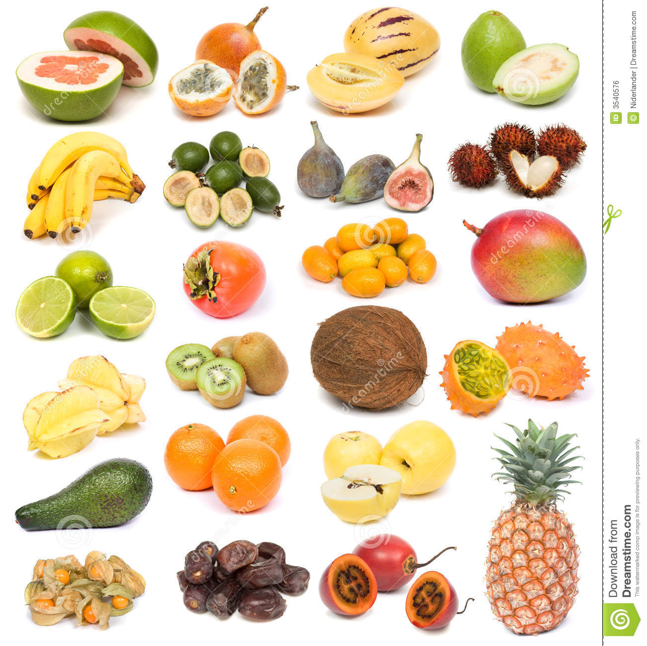 Fruits Exotiques Photo Stock. Image Du Ingrédients, Kiwi tout Tous Les Noms De Fruits