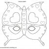 Gabarit De Masque De Carnaval | Masque Carnaval, Masque concernant Masque Papillon À Imprimer