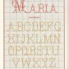 Gallery.ru / Фото #42 - Minuscules Et Majuscules - Mongia destiné Point De Croix Alphabet Majuscule Et Minuscule