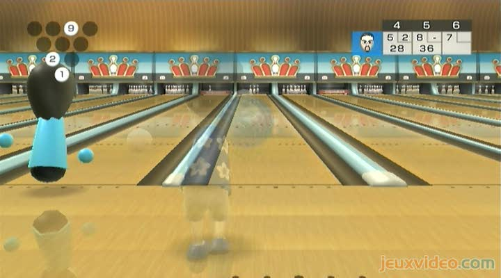 Gameplay Wii Sports Resort : Bowling - Jeu De 10 Quilles encequiconcerne Jeux Du Bowling