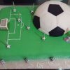 Gâteau Soccer (Terrain &amp; Ballon De Foot) Pas-À-Pas dedans Comment Faire Un Gateau En Forme De Ballon De Foot