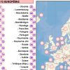 Géographie : L'Europe - Titicole avec Les 28 Pays De L Union Européenne Et Leur Capitale