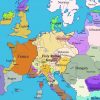 Géopolitique Historique De L'Europe (1000-2000), En Cartes intérieur Carte D Europe 2017