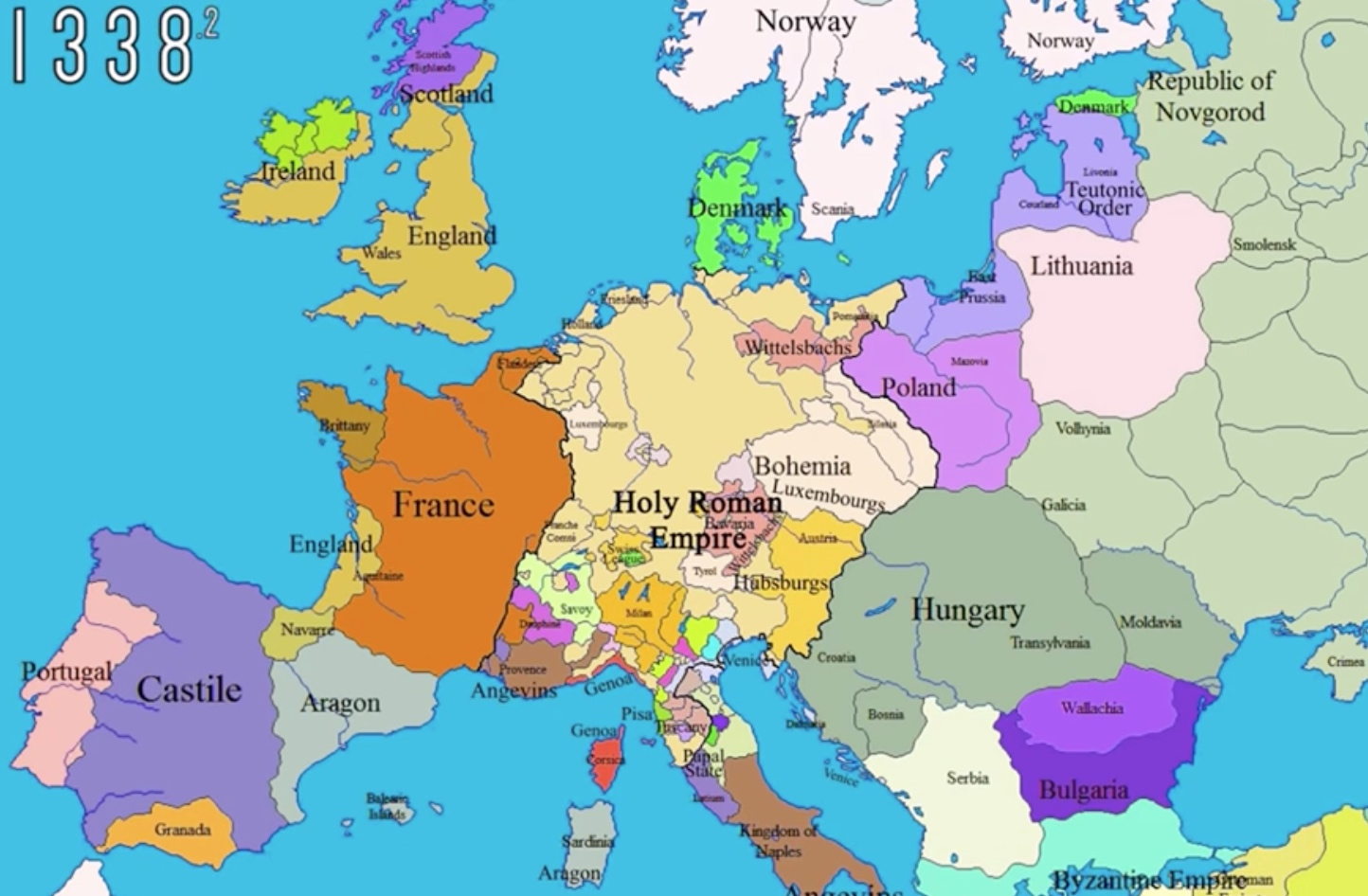 Géopolitique Historique De L&amp;#039;Europe (1000-2000), En Cartes intérieur Carte D Europe 2017