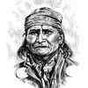 Geronimo Drawing By Toon De Zwart intérieur Dessin Geronimo