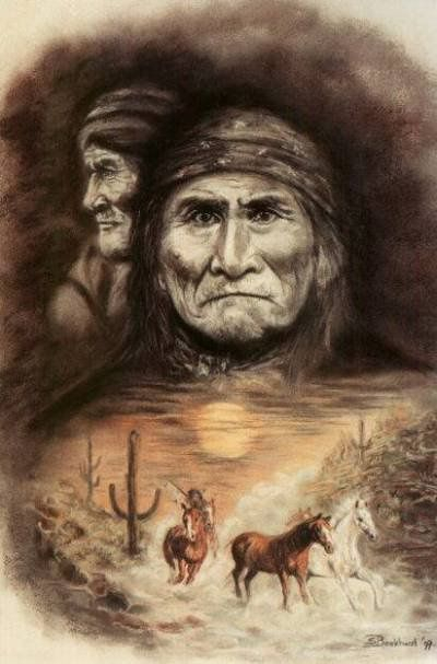 Géronimo | Illustration Amérindienne, Images Amérindiens à Amérindien Histoire