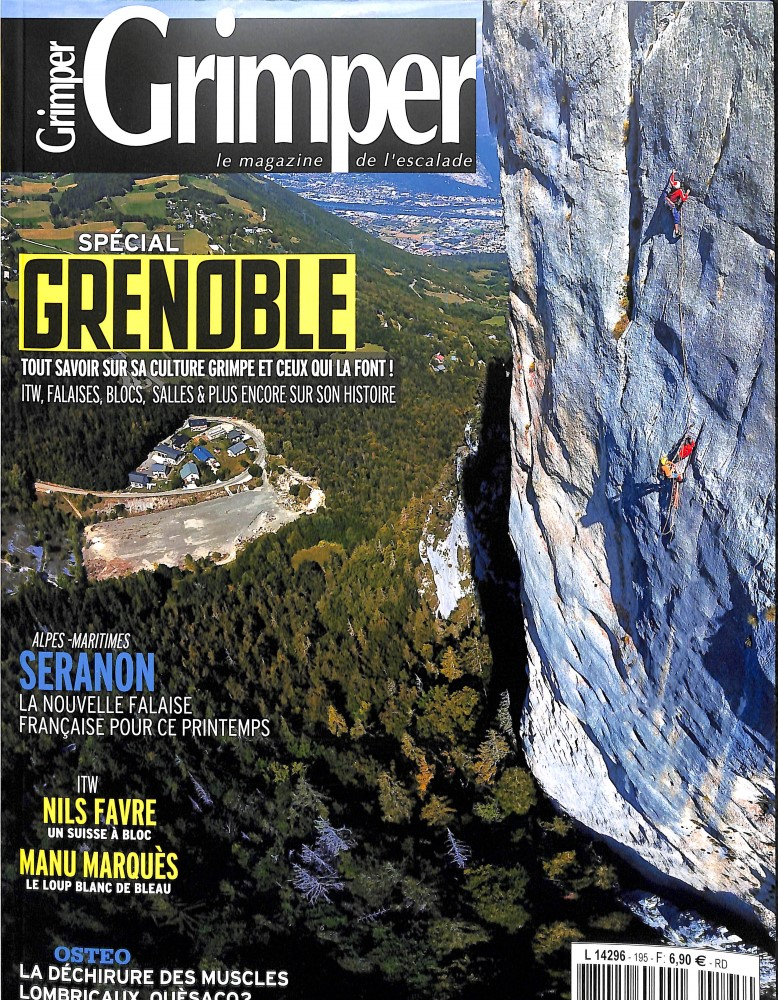 Grimper Magazine N° 195 - Abonnement Grimper Magazine pour Grimper En Anglais