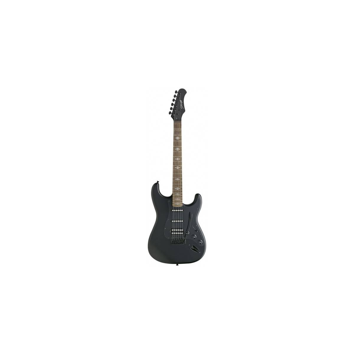 Guitare Électrique 4 4 Débutant - Type Fat S Noire pour Photo Guitare Electrique Imprimer