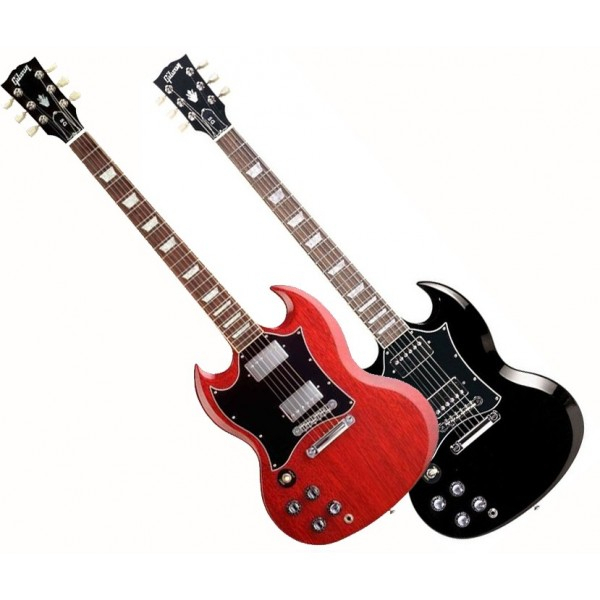 Guitare Electrique Gibson Sg Standard Gaucher dedans Photo Guitare Electrique Imprimer