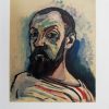 Henri Matisse (D'Après) : Autoportrait - Lithographie concernant Autoportrait Henri Matisse