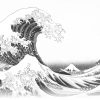 Histoire D'Une Oeuvre / &quot;La Vague&quot; De Hokusai - Ecole Des dedans Dessin De Vague A Imprimer