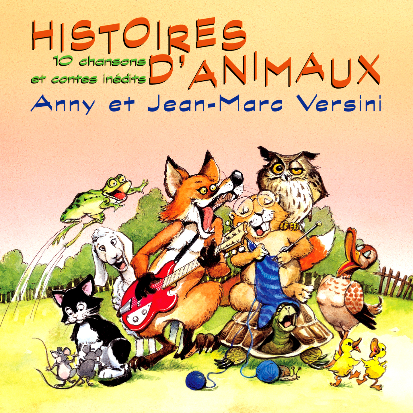 Histoires D'Animaux (Cd) - A Et J-M Versini - Marmottes avec Chanson De Grenouille
