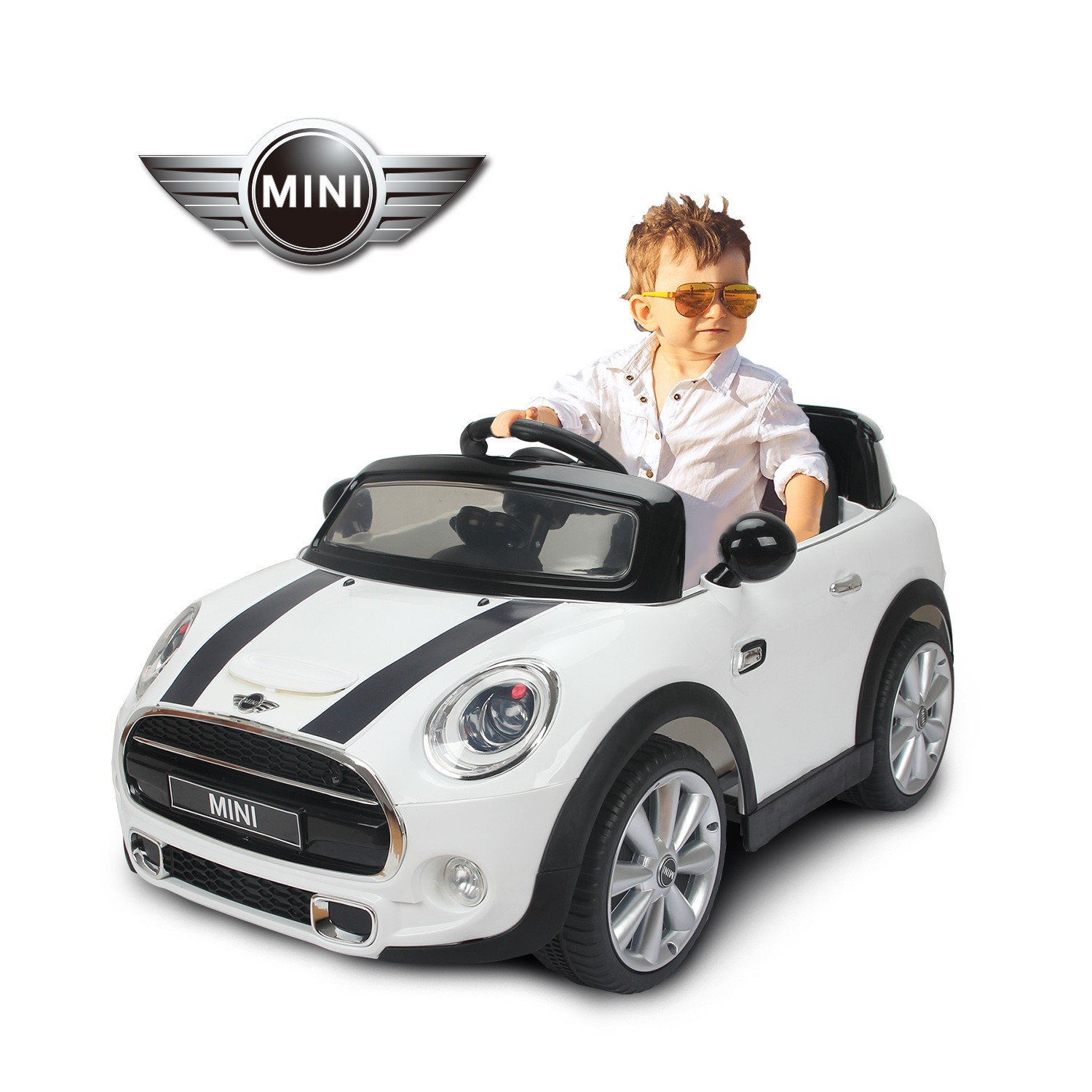 Homcom Bmw Mini Hatch Voiture Véhicule Électrique Pour concernant Mini Jeux De Voiture