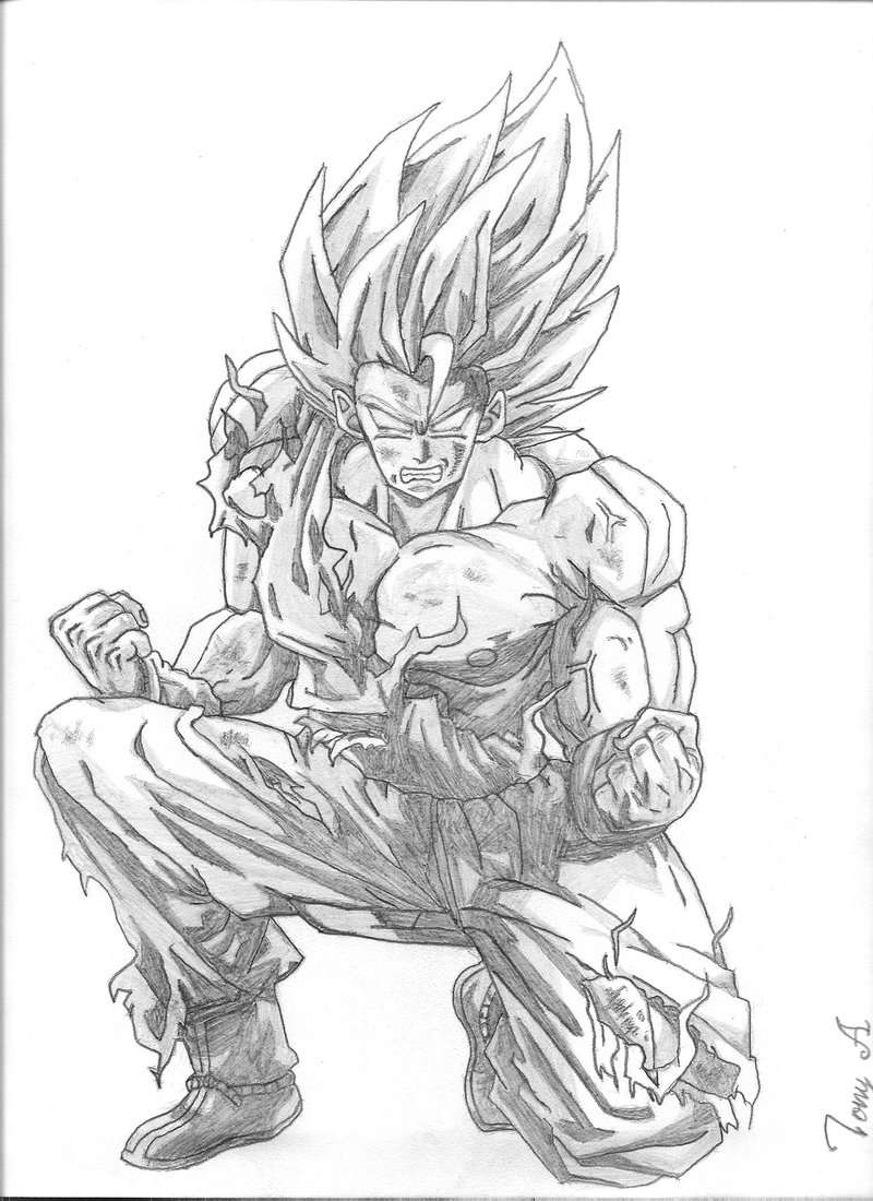 Imagenesde99: Imagenes De Goku Dibujadas dedans Dessin Animé De Dragon Ball Z