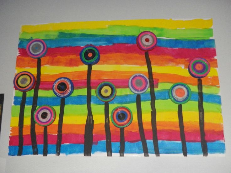 Imgp1978 | Art Kandinsky, Projets Créatifs Pour Enfants encequiconcerne Hundertwasser Maternelle