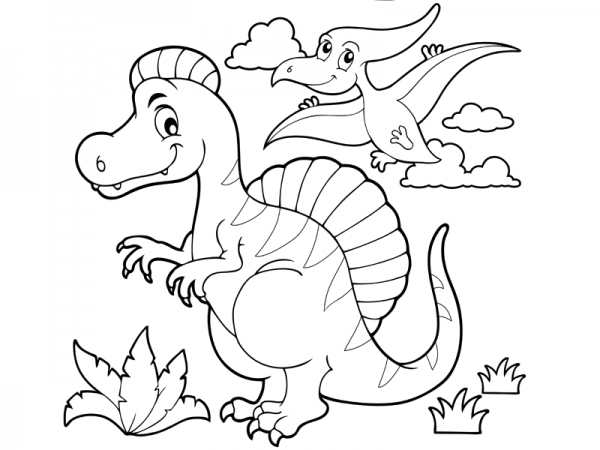 Imprimer Dinosaure À Colorier Dessin - Lesgenissesdanslmais concernant Coloriage Dinosaure Imprimer