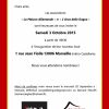 Inauguration Nouveau Local: Samedi 3 Octobre 2015 - L'Arca encequiconcerne Carton Invitation Inauguration