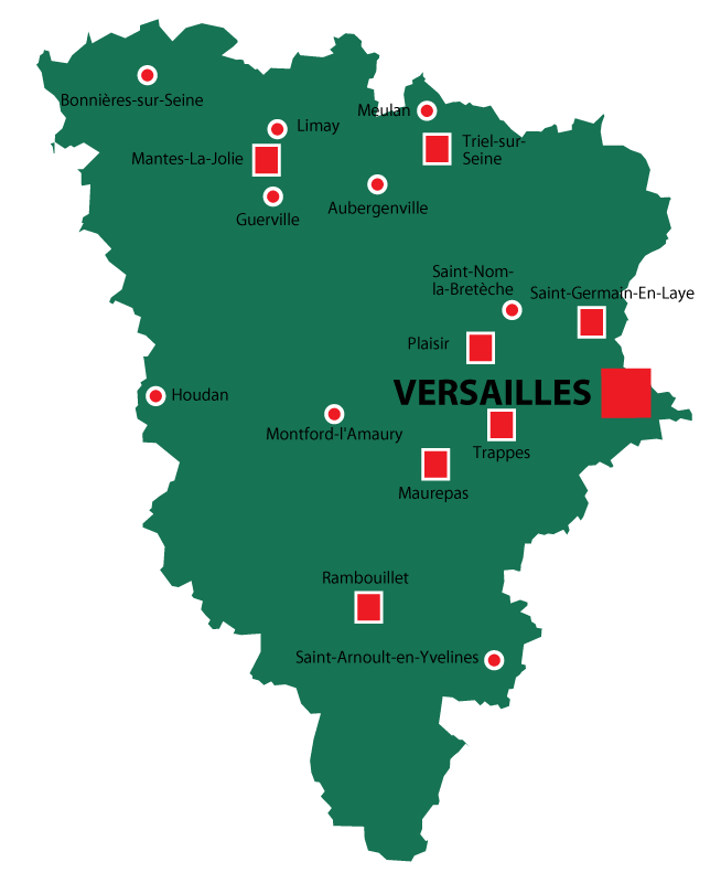 Information About Yvelines, Île-De-France serapportantà Carte Des Départements D Ile De France