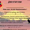 Invitation A Un Anniversaire Fresh Invitation Anniversaire concernant Carte D Invitation Anniversaire Ado