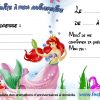Invitation Anniversaire Fille 5 Ans Princesse à Carte Invitation A Imprimer Gratuitement