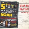 Invitation D'Anniversaire Star Wars Elegant Star Wars encequiconcerne Carte D Invitation Star Wars