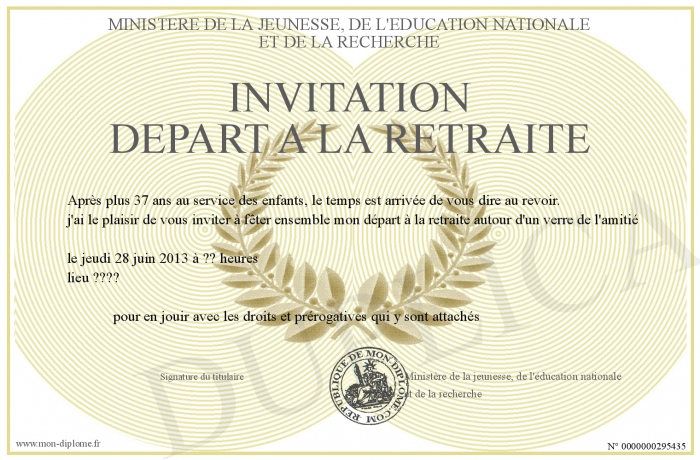 Invitation-Depart-A-La-Retraite concernant Carton D Invitation Départ En Retraite Gratuit