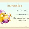 Invitation encequiconcerne Carte D Invitation Virtuelle