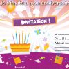 Invitations Anniversaires - Page 2 dedans Carte D Invitation Anniversaire En Ligne