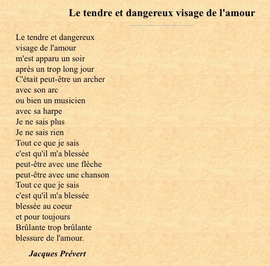 Jacques Prévert | Poeme Et Citation, Poeme Francais destiné Poeme De Jacque Prevert