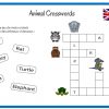 J'Apprends L'Anglais - Animal Crosswords | Apprendre L à Animaux Domestiques En Anglais