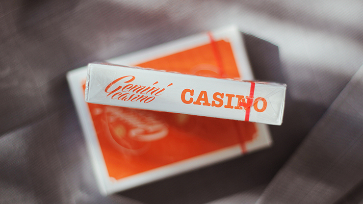 Jeu De Cartes Gemini Casino 1975 Orange — Cartes encequiconcerne Orange Jeu Gratuit En Ligne
