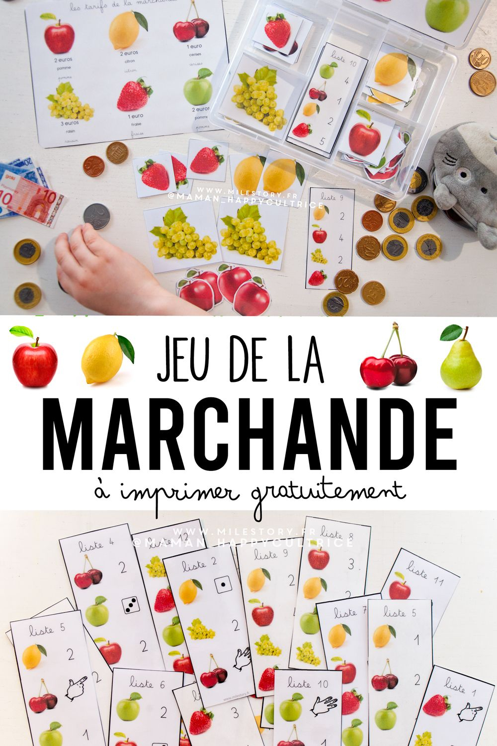 Jeu De Le Marchande À Imprimer | Jeux Maternelle serapportantà Petit Jeu Maternelle