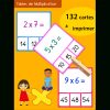 Jeu Memory Tables De Multiplication À Imprimer pour Apprendre Les Tables De Multiplication En S Amusant