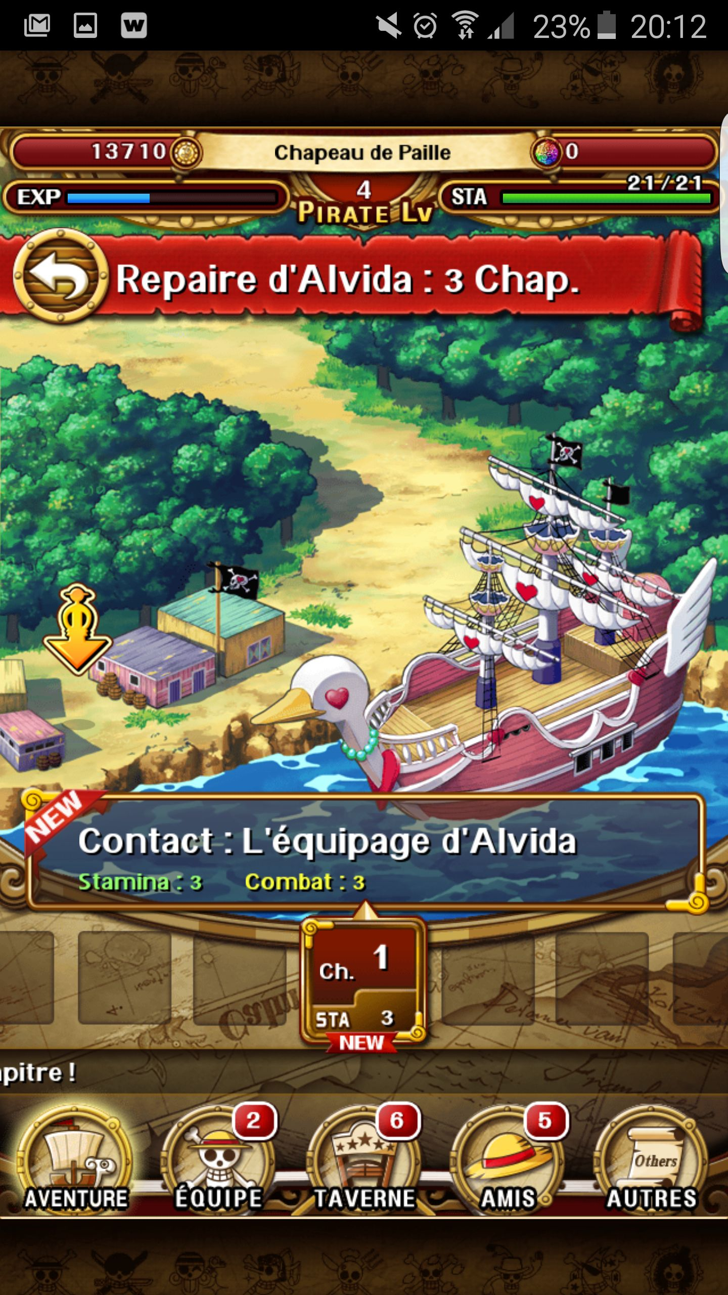 Jeu-One-Piece-Treasure-Cruise-Appstore-Android-Smartphone tout Jeux De Piece Gratuit